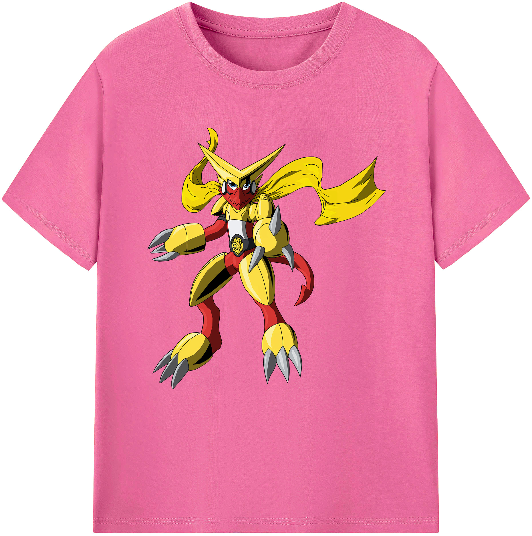 （画像用） Digimon デジタルモンスター/デジモン レディースカジュアルプリントTシャツ（綿100％）